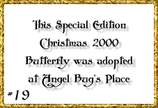 Special Edition Christmas 2000 Butterfly